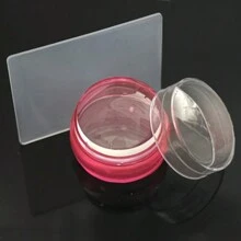 Bộ dụng cụ đóng dấu móng tay kiểu Pháp, Đầu đóng dấu có thể tháo rời, Dụng cụ đóng dấu thạch silicon cho móng tay kèm dụng cụ cạo, Dụng cụ thiết kế trang trí móng tay nghệ thuật DIY - Nhiều màu - Xem 11