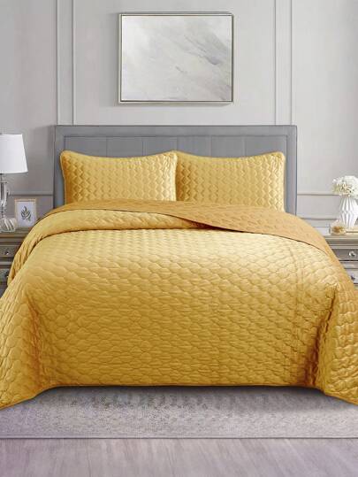 Edredón Colcha y Fundas de Almohada Comodidad y Elegancia para tu Dormitorio Medidas 180*220*260