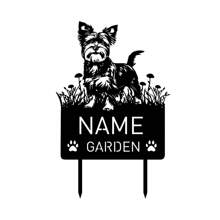 1pc Custom Belgian Malinois Metal Memorial Garden Stake Personalized Pet Grave Marker Name Sign Remembrance Stake Decor Dog Loss Christmas Gift,Custom Bichon Frise Dog Metal Memorial Garden Stake,Custom Biewer Terrier Metal Memorial Garden Stake - Black - View 13