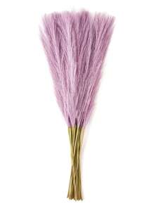 20/10pcs 52cm Faux PampasGrass Artificial Reeds Fluffy Artificial Fake FlowerBoho Decor For Wedding Party Christmas Decoration, HomeLiving Room Bedroom Decor, Vase Arrangement, DlYPhotoshoot Props - Multicolor - View 12