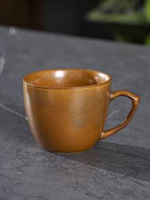 1pc keramische glazuur koffiekopje, kleine capaciteit voor espresso, latte, melk, ontbijt, thuis- en kantoorgebruik