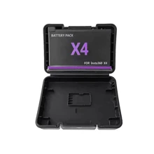 Insta360 X4 - High Capacity Rechargeable Lithium Polymer Battery For Cameras US - 黑色 - 查看 8