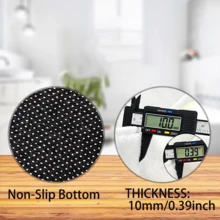 DeramHy home Nhà  1 cái Giáng sinh Trang trí Bông tuyết Phòng tắm Thảm , Trắng Xám Bông tuyết Chào mừng Tấm lót Không Trượt Hình tròn Có thể giặt được Bồn tắm Thảm Phòng tắm Bồn tắm Tấm thảm nhà bếp Đồ trang trí - bông tuyết màu xám - Xem 11