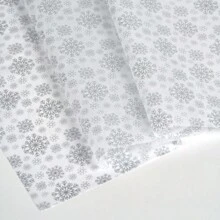TIMBLESSING 10 PIÈCES/12 PIÈCES Rouleaux de papier cadeau de Noël, papier fin sans pli, avec des designs incluant le renne, le sapin de Noël, le flocon de neige, en couleurs or et argent. Convient pour Noël, Nouvel An, Saint-Valentin, fêtes, cadeaux, décorations, etc.