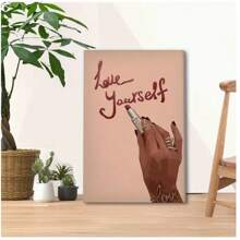 1 幅励志海报引言非洲裔美国人墙壁艺术波西米亚风积极海报女性女王装饰适用于家庭卧室帆布无框画 - 彩色 - 查看 7