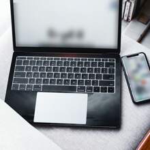 1 Juego de cubierta protectora autoadhesiva removible, resistente a arañazos y con diseño impreso, adecuada para portátiles de 15.6-16 pulgadas, incluidos Apple, Asus, Acer, Compaq
