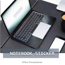 1 Juego de cubierta protectora autoadhesiva removible, resistente a arañazos y con diseño impreso, adecuada para portátiles de 15.6-16 pulgadas, incluidos Apple, Asus, Acer, Compaq