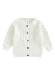 Newborn Baby Coats - White - View 1