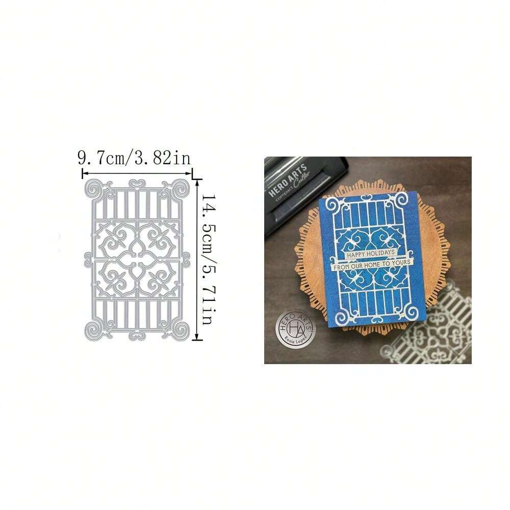 Metal Cutting Dies And Clear Stamps Set For DIY Scrapbooking Card Album ...