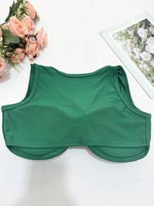 New Summer Women's High Stretch Tops - 綠色 - 查看 3