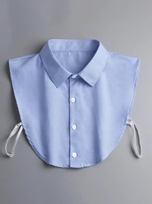 Camisa masculina com gola removível - Ótimo presente para amigos, familiares ou colegas