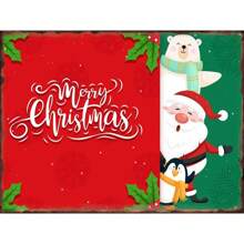 1pc Biển báo Giáng sinh Phòng khách Phòng ngủ Nghệ thuật trang trí tường Đĩa tiệc Bàn ghế sofa Nền Canvas Áp phích Không có khung - Nhiều màu - Xem 98