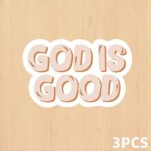 Aronclub 1/3 miếng dán "GOD IS GOOD" "You Got This" - Miếng dán mới lạ hài hước cho bình nước, máy tính xách tay, bàn làm việc, nhựa vinyl bền, tùy chọn nam châm linh hoạt, quà tặng Giáng sinh vui nhộn trong đại dịch - CHÚA - Xem 10