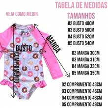 Long Sleeve Swimsuit For Baby Girls, Bikini, UV Protection 50, Long Sleeve Swimsuit - Màu Hồng Tươi - Xem 2