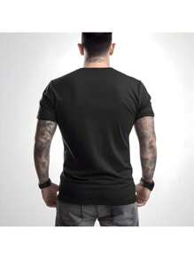 Oversized Streetwear Premium 100% Cotton Basic Positive Energy Shirt - Xám - Xem 2