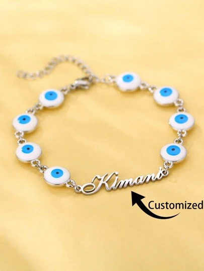 Personalized Name Custom Beads Bracelet, Personalized Ornaments Gifts, Unique Ideal Gifts For Her, Girlfriend, Mom,Family,Friends, Daughter, Her, Grandparents For Anniversaries,For Birthdays, For Daily Wear,For Mother's Day,For Valentine's Day, Christmas Gifts