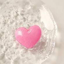 6/12pcs Delicate Glittery Cute Colorful Big Heart Shaped Resin Decorative Buttons For Sweaters, Coats, DIY Craft - Multicolor - View 17