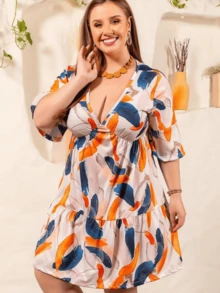 Women Dresses - 藍色 - 查看 1