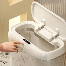GBSFYZ 2025新款智能感应垃圾桶，轻巧豪华，适用于家庭、客厅、浴室，防水