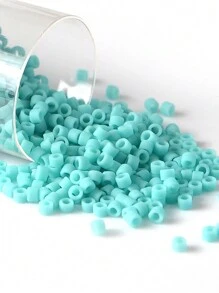 10g/管日本 Mi Yu Ki Delica 珠子 11/0 磨砂哑光色 2000 颗玻璃种子珠适用于 DIY 工艺珠宝手链制作 - 玻璃珠 - 查看 18