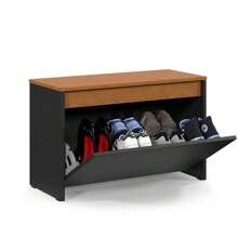 Sapateira Charme 1 Porta Basculante Com Assento Hall De Entrada - Varias cores Lançamento