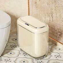 GBSFYZ 2025新款智能感应垃圾桶，轻巧豪华，适用于家庭、客厅、浴室，防水