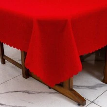 Beautiful Printed Oxford Christmas Tablecloth - 顏色06 - 查看 1