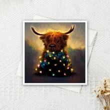 Christmas Card, Cute Christmas Card, Funny Holiday Greeting, Christmas Note Cards, Cute Xmas Card For Family Or Friends, Unique Christmas Card