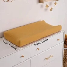 2 Packs Changing Pad Cover For Girls Boys, Ultra Soft Breathable , Baby Diaper Change Table Pad Covers - Multicolor - View 2