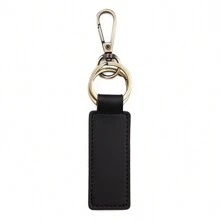 1pc/3pcs/6pcs/10pcs Minimalist Leather Keychain, Customizable Text, Can Be Used As Father's Day Gift, Birthday Gift, Gift For Father, Friends, Family, Dawg, Engraved, Stainless, Colorful, Cute, Adorable, Funny, Kawaii, Y2K, Stylish, Unisex, Casual, Custom, Personalized, Unique, Customized, Ideal Gifts For Him, Ideal Gifts For Her, Her, Boyfriend, Girlfriend, Family, Friends, Children, For Anniversaries, For Birthdays, For Graduation, For Housewarming, For Weddings, Bag Charms