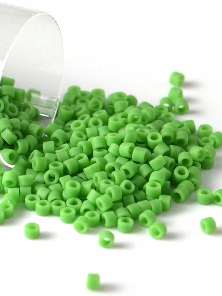 10g/管日本 Mi Yu Ki Delica 珠子 11/0 磨砂哑光色 2000 颗玻璃种子珠适用于 DIY 工艺珠宝手链制作 - 玻璃珠 - 查看 42
