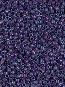 1,6 mm 11/0 Délica Perles 10g Perles de verre iridescentes arc-en-ciel couleur Japon 11/0 Délica Perles pour bracelet fabrication de bijoux