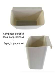 Compact Hanging Trash Can For Kitchen Plastic Multifunctional Hanging Sink Holder Practicality And Organization In Any Space - 多功能懸浮垃圾桶 - 查看 7