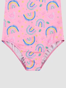 Maiô Infantil Regata UV 50+ Suplex Babadinho Rosa - Rosa Bebê - Visão 4