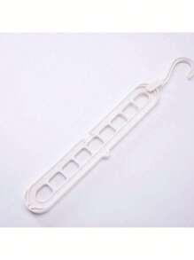 Wieszak na ubrania z 9 otworami, obrotowy, garderoba, ubrania, wieszak do układania ubrań, wieszak do przechowywania ubrań w garderobie, składany wieszak na ubrania, wieszak do przechowywania ubrań w garderobie, stojak do przechowywania, wielofunkcyjny stojak do przechowywania ubrań w garderobie, odpowiedni dla rodzin i akademików, dekoracje, dekoracje festiwalowe, dekoracje pokoju, dekoracje domowe, dekoracje sypialni, spodnie, buty, dżinsy, buty, spódnica, wiosna, minimalistyczny, letnie topy