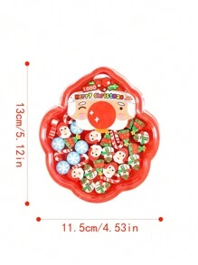 圣诞礼物圣诞老人橡皮擦，创意学校文具，卡通橡皮擦，适用于学生奖励和活动 - 彩色 - 查看 2