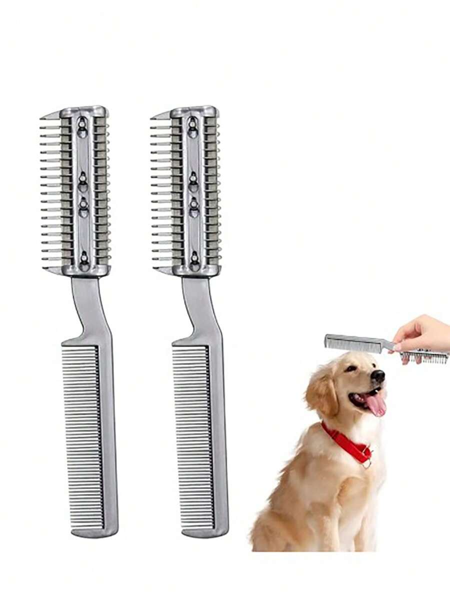 Pet Hair Comb Scissor Hairdressing Trimmers For Dog Cat Hair Shaving