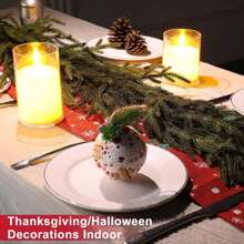 5/5,9 Fuß künstlicher Norfolk Pine Kranz, realistischer grüner Weinstock, Grünpflanze, geeignet für Thanksgiving, Restaurant, Kamin, Küche, Hochzeit, Raumdekoration, Feiertage, Heimdekoration, Indoor Outdoor, Neujahrsschmuck, Tischdekoration, Gestecke, künstliche Blumen, Plastikblumen