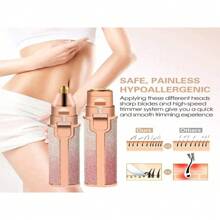 Eyebrow Trimmer, Eyebrow Shaper, Eyebrow Trimmer Device - Multicolor - View 6