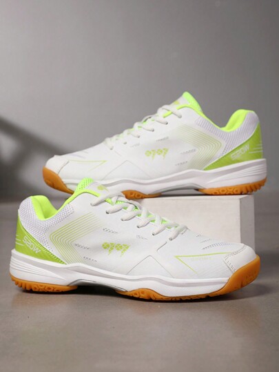 Unisex Fashionable Badminton Shoes, Suitable For Training, Matches, Table Tennis, Tennis Sports Shoes Couples