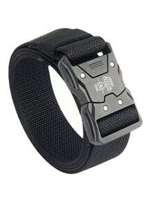 3pcs Quick Release Nylon Tactical Belt, Suitable For Sportswear, Outdoor Training And Casual Occasions, Gift For Men, Casual, Business, Boyfriend, Husband, Father, Daily Wear, Fashion, Youth, Outdoor, Holiday, Sports, Travel, Street - Multicolor - View 8