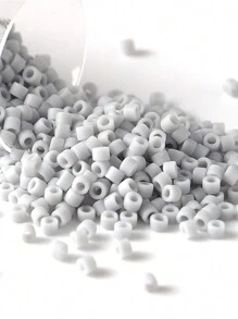 10g/管日本 Mi Yu Ki Delica 珠子 11/0 磨砂哑光色 2000 颗玻璃种子珠适用于 DIY 工艺珠宝手链制作 - 玻璃珠 - 查看 10