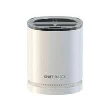 360°旋转厨房刀具和餐具收纳，厨房用具收纳，旋转收纳盒，刀架，叉子收纳，勺子收纳，各种炊具收纳，厨房收纳盒，收纳架，台面收纳，多功能，刀具收纳盒，家用， - 彩色 - 查看 14