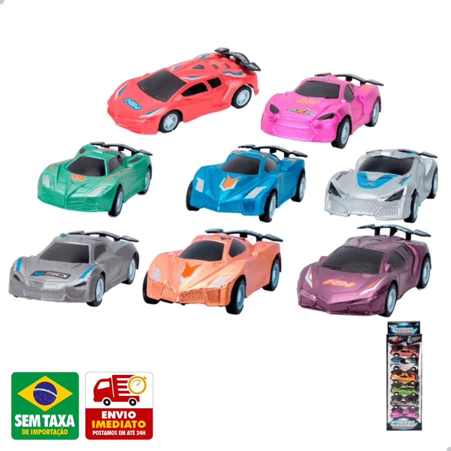 Kit 6 Mini Friction Cars Various Models Sports Truck DuteToys - Mạnh mẽ và nhanh chóng - Xem 1