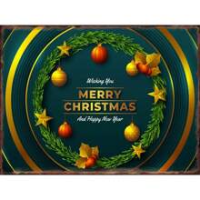 1pc Biển báo Giáng sinh Phòng khách Phòng ngủ Nghệ thuật trang trí tường Đĩa tiệc Bàn ghế sofa Nền Canvas Áp phích Không có khung - Nhiều màu - Xem 74