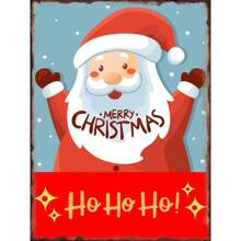 1pc Biển báo Giáng sinh Phòng khách Phòng ngủ Nghệ thuật trang trí tường Đĩa tiệc Bàn ghế sofa Nền Canvas Áp phích Không có khung - Nhiều màu - Xem 83
