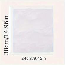 10pcs/Pack Portable Drawstring Non-Woven Fabric Shoe Storage Bag, Dust-Proof White Shoe Covers