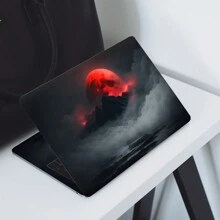 1 Juego de cubierta protectora autoadhesiva removible, resistente a arañazos y con diseño impreso, adecuada para portátiles de 15.6-16 pulgadas, incluidos Apple, Asus, Acer, Compaq