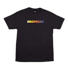 Drop Dead Scoth Skateboard Skate Street T-Shirt Shirt Blouse Unisex Men Women 100% Cotton Top Premium Streetwear New Release Fast Shipping Various Colors!! Plus Size - 黑色 - 查看 2
