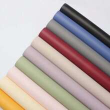 20 张/包纯色防水鲜花包装纸，花束包装纸，礼品包装材料，适用于婚礼、情人节、生日、订婚、毕业礼物 - 彩色 - 查看 2